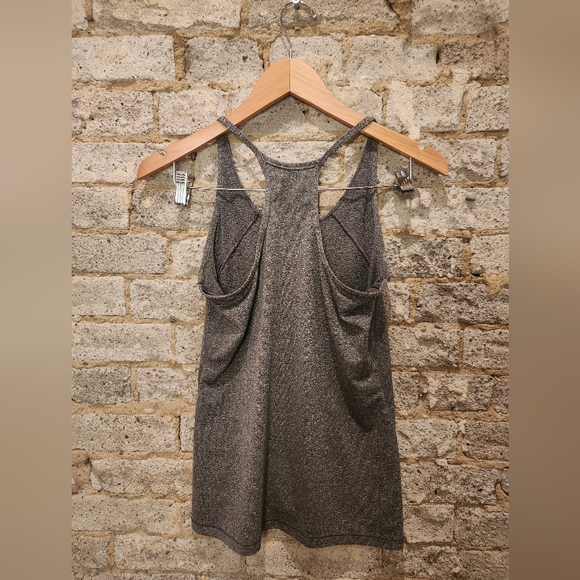 Adidas grey, racer-back, workout tank top - Picture 2 of 3